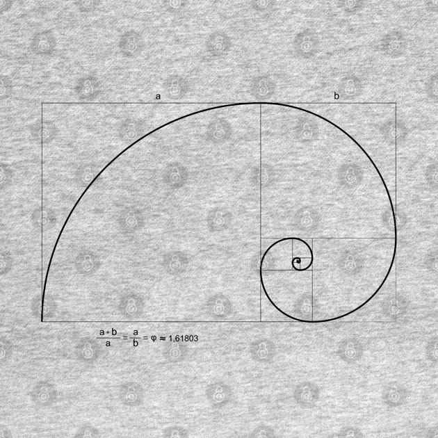 Golden Ratio -  Phi φ Equation - Fibonacci Spiral by Didjeridingo